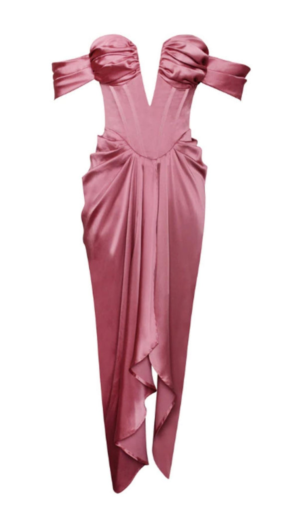 STRAPLESS V NECK MAXI DRESS Dresses styleofcb 