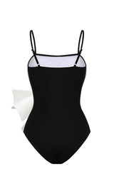 BOWKNOT ONE PIECE SWIMSUIT