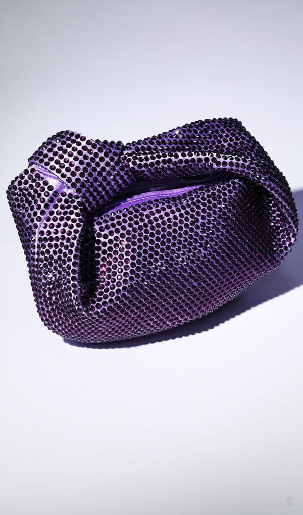 EMBELLISHED TOTE BAG IN PURPLE Bags Oh CICI 