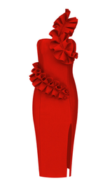 Dress wrap bandage skirt styleofcb RED S 
