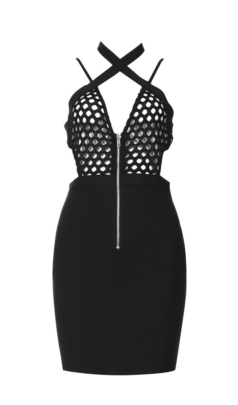 Seethrough dress with