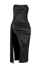 Sequin beaded leather dress styleofcb XS 